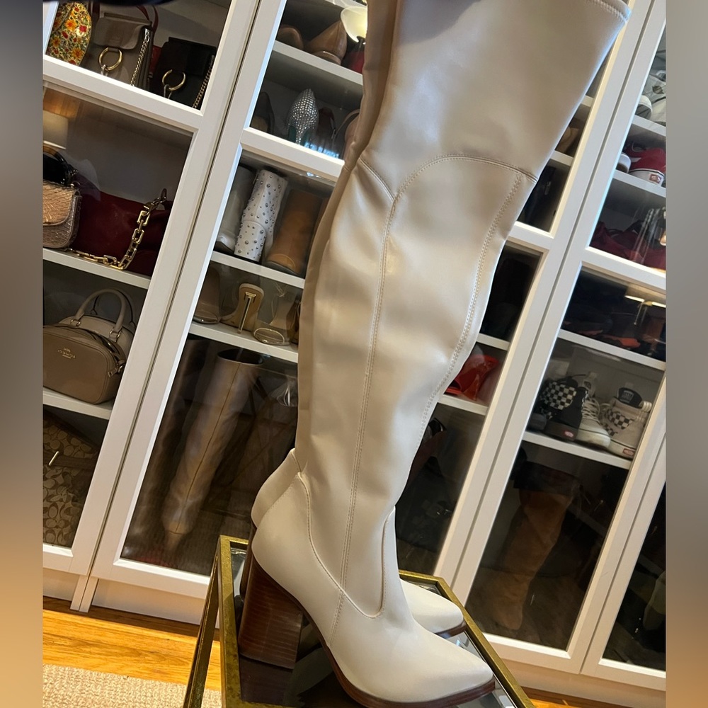 Marc Fisher Meyana Over the Knee Boot Size 8 NWT in Box